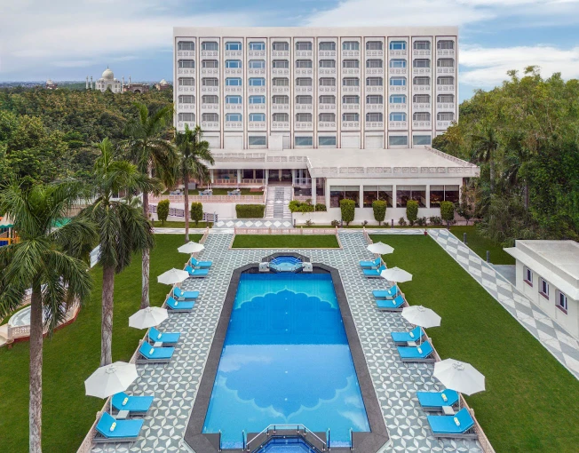 Taj View Agra is the best destination wedding location with view of Taj Mahal and 5-Star luxury